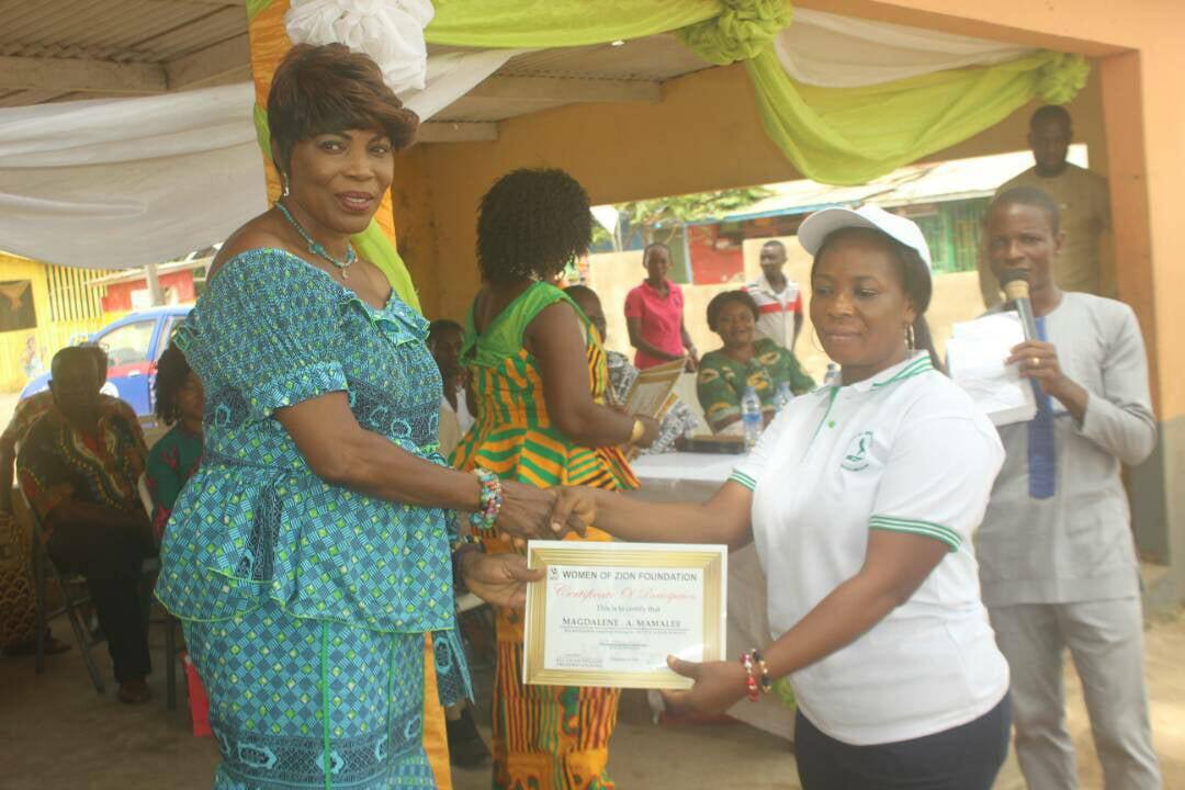 Women in vocational training program