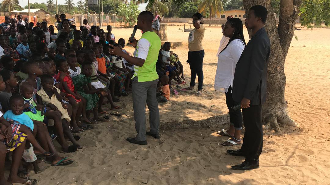 Christmas celebration in Kabiawe-Kponor 2023